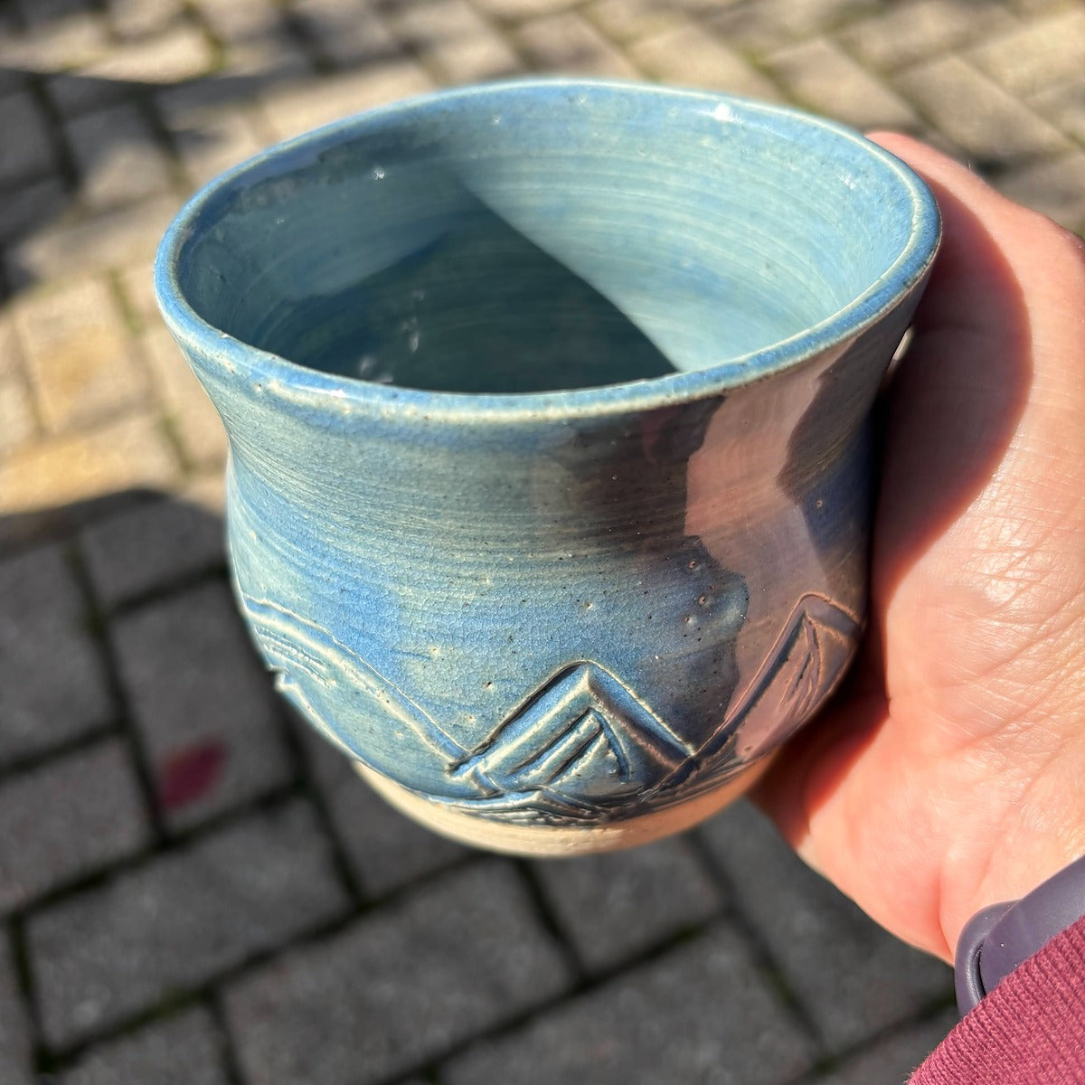 Blue Ridge Ceramic Vase
