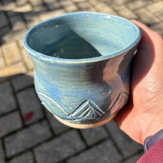 Blue Ridge Ceramic Vase