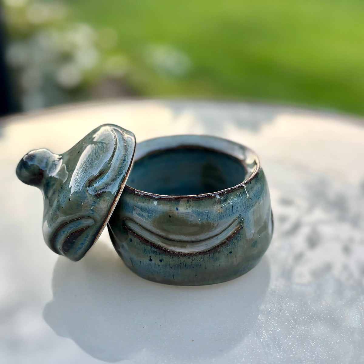 Stoneware Salt Cellar