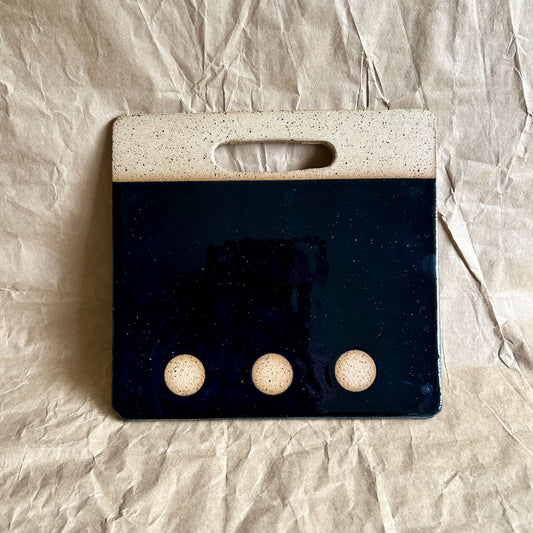 Cheese Board with Dots