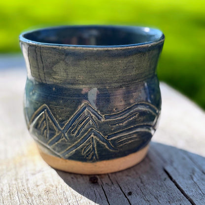 Blue Ridge Ceramic Vase