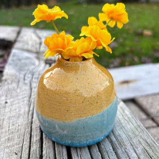 Sun and Sea Bud Vase