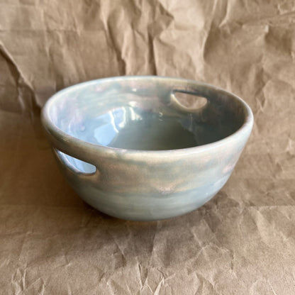 Wedgwood Blue Bowl with Chopstick Rests