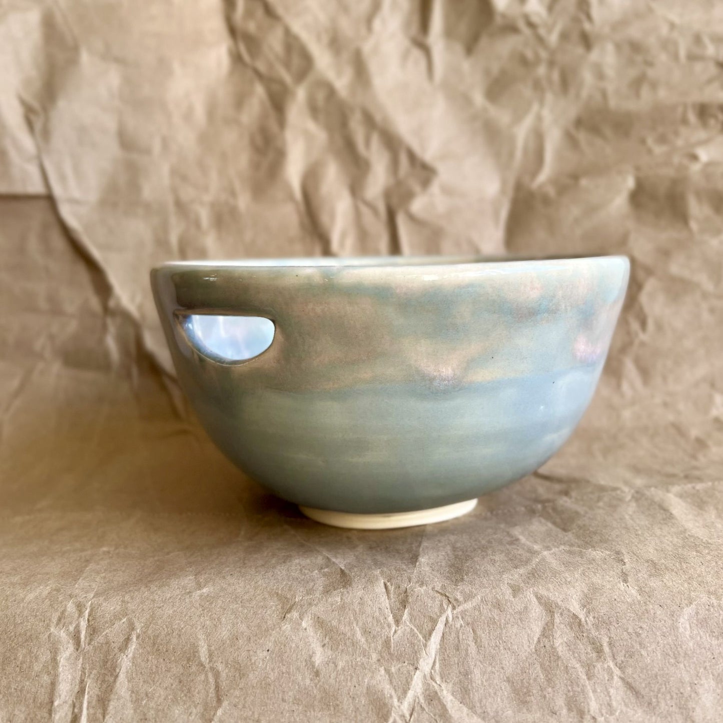 Wedgwood Blue Bowl with Chopstick Rests