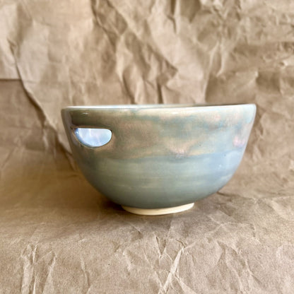 Wedgwood Blue Bowl with Chopstick Rests